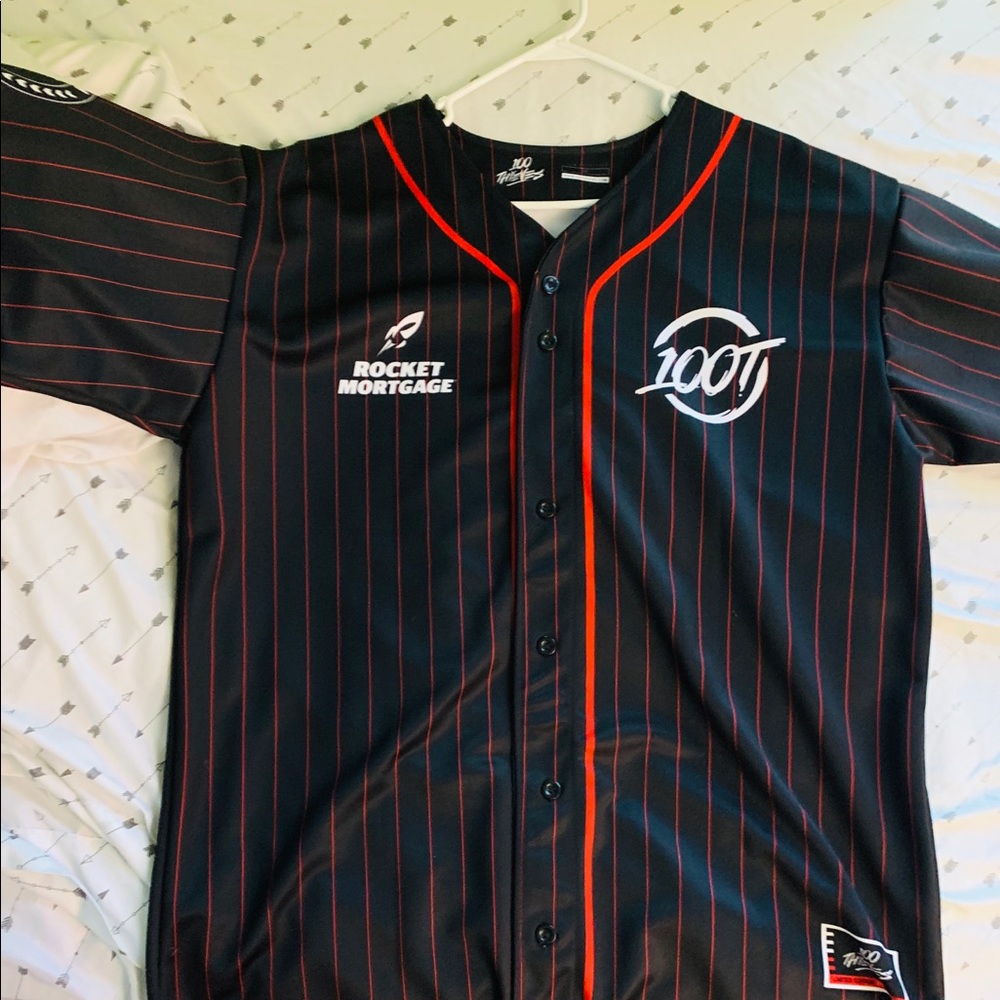 100 Thieves 2018 Baseball Jersey